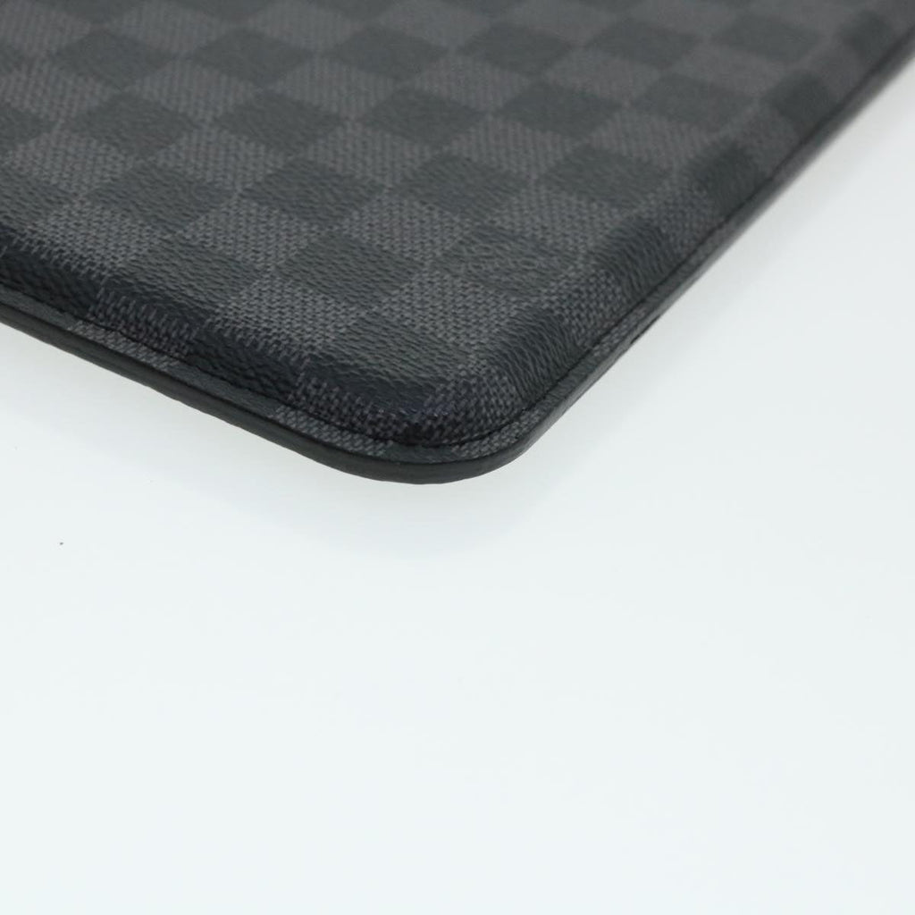 Louis Vuitton Blue Canvas iPad Pouch wallet accessories