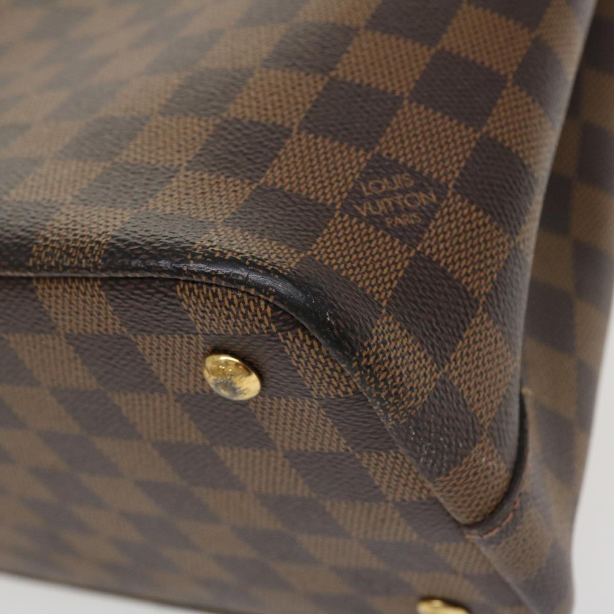 Louis Vuitton Brown Canvas Kensington tote bag