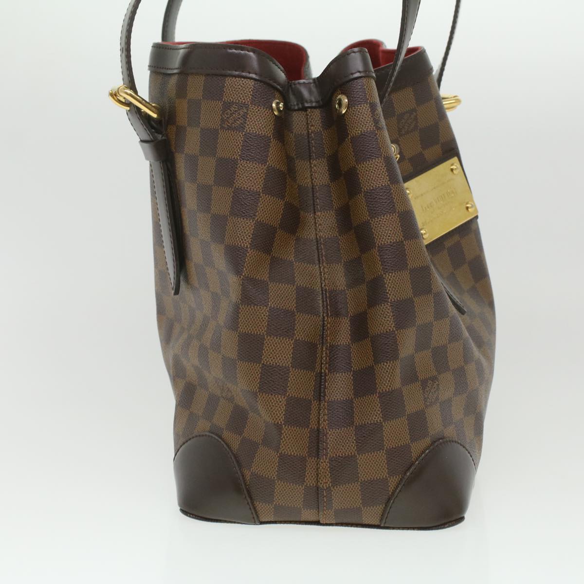 Louis Vuitton Brown Canvas Hampstead tote bag