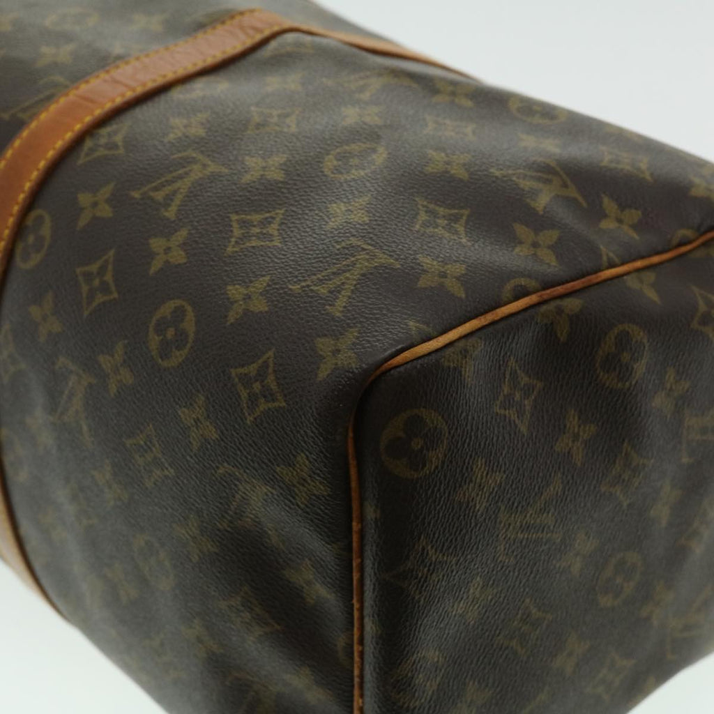 Louis Vuitton Brown Canvas Keepall 45 travel bag