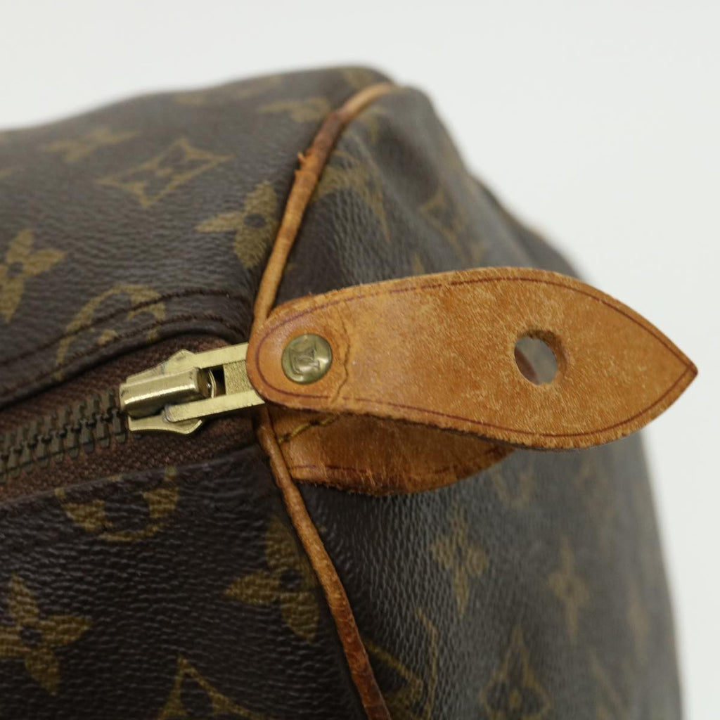 Louis Vuitton Brown Canvas Speedy 35 handbag bag