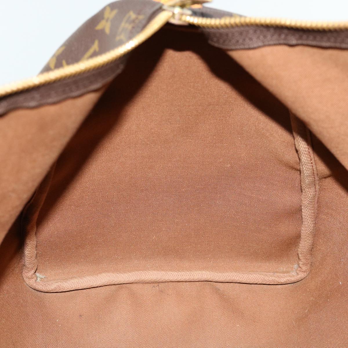Louis Vuitton Brown Canvas Keepall 45 travel bag