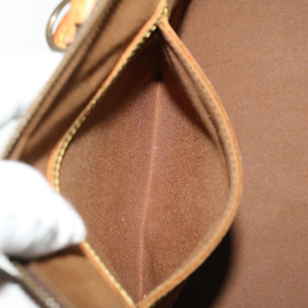 Louis Vuitton Brown Canvas Alma handbag bag