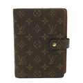 Louis Vuitton Brown Canvas Agenda cover wallet accessories