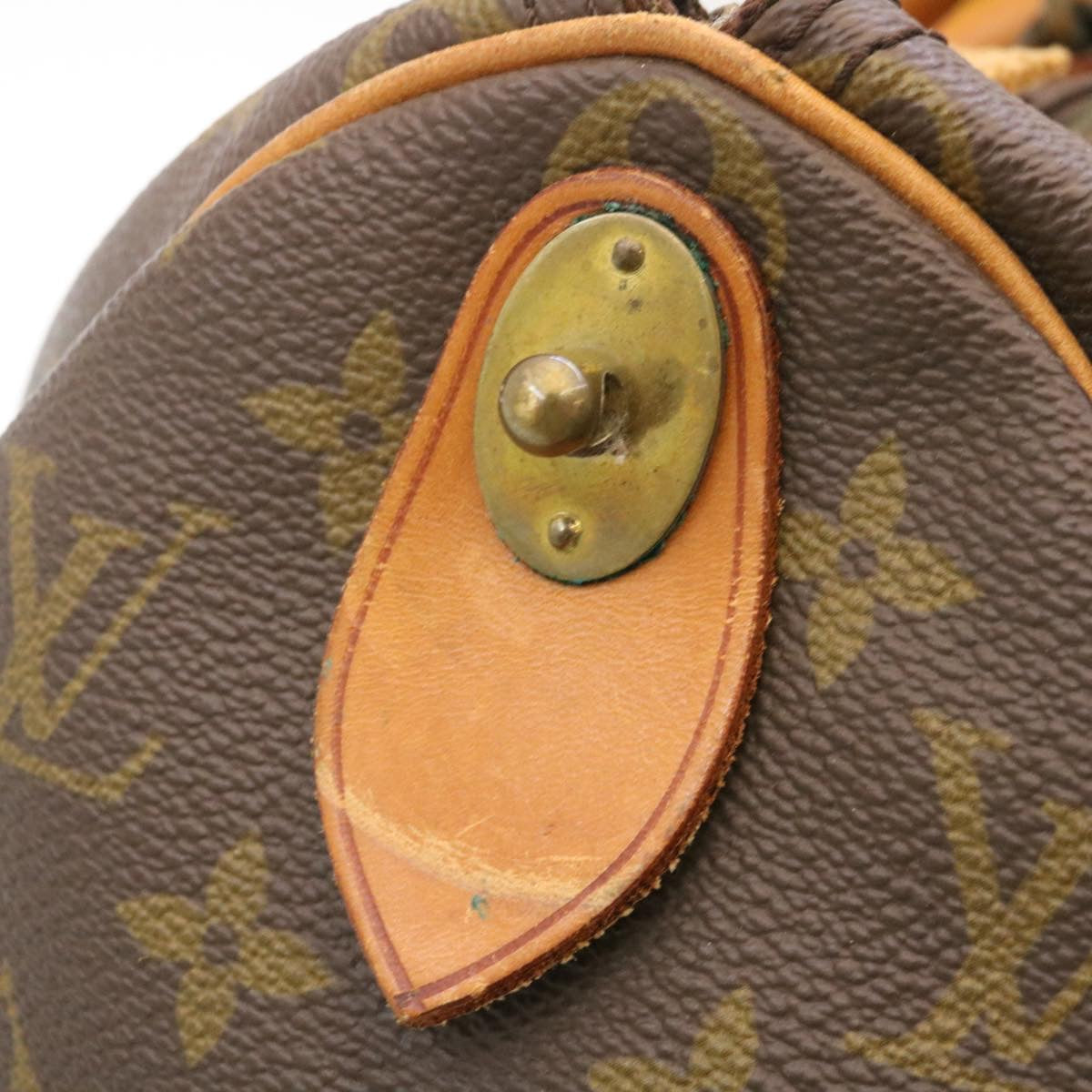 Louis Vuitton Brown Canvas Keepall 45 travel bag
