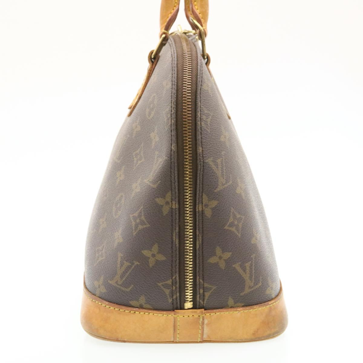 Louis Vuitton Brown Canvas Alma handbag bag