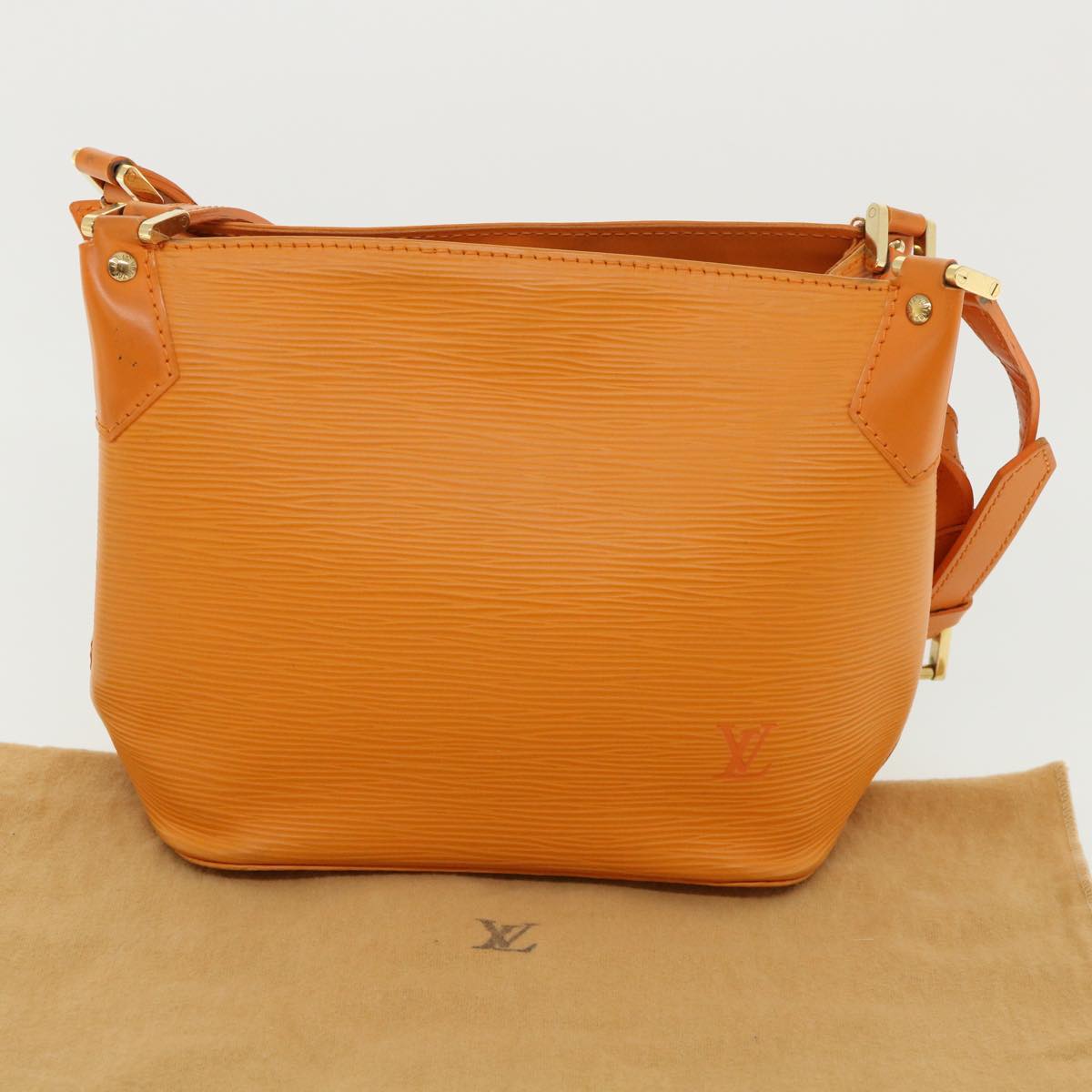 Louis Vuitton Orange Leather Mandala shoulder bag
