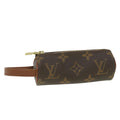 Louis Vuitton Brown Canvas  clutch bag