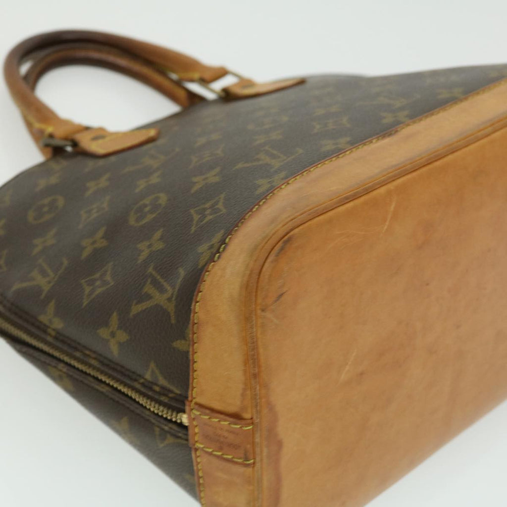 Louis Vuitton Brown Canvas Alma handbag bag