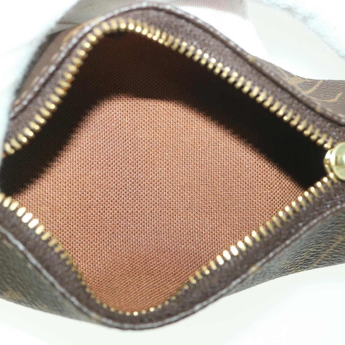 Louis Vuitton Brown Canvas  clutch bag