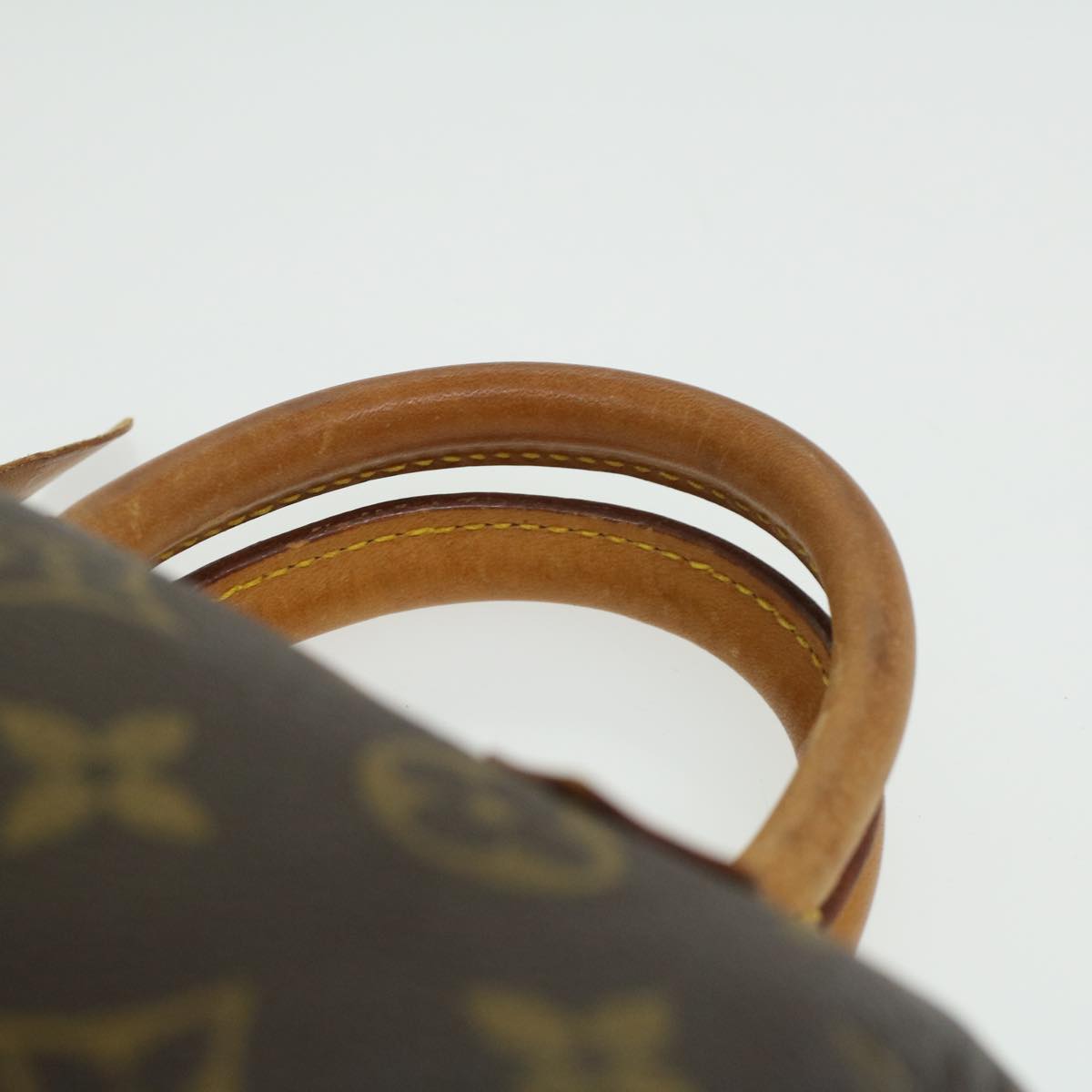 Louis Vuitton Brown Canvas Mini speedy handbag bag