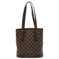 Louis Vuitton Brown Canvas Bucket shoulder bag