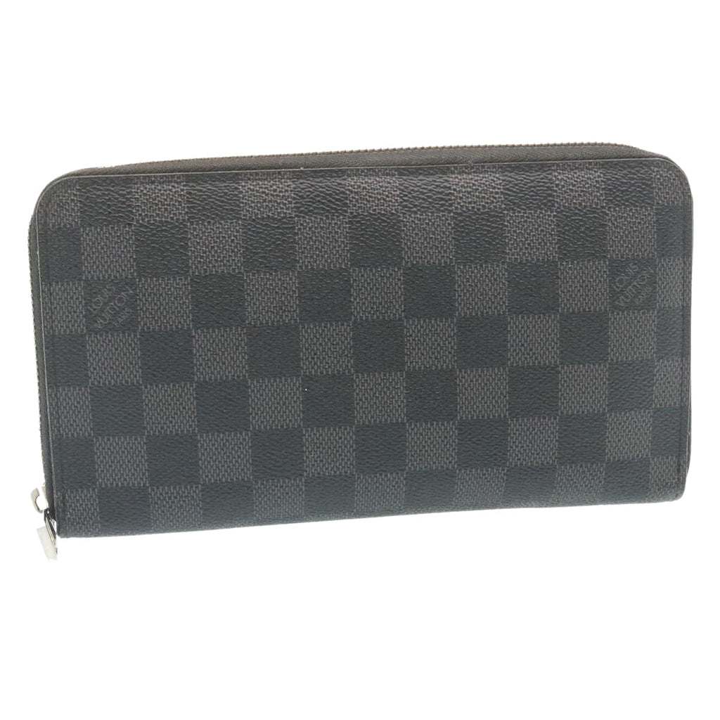 Louis Vuitton Navy Canvas Zippy Wallet Vertical wallet accessories