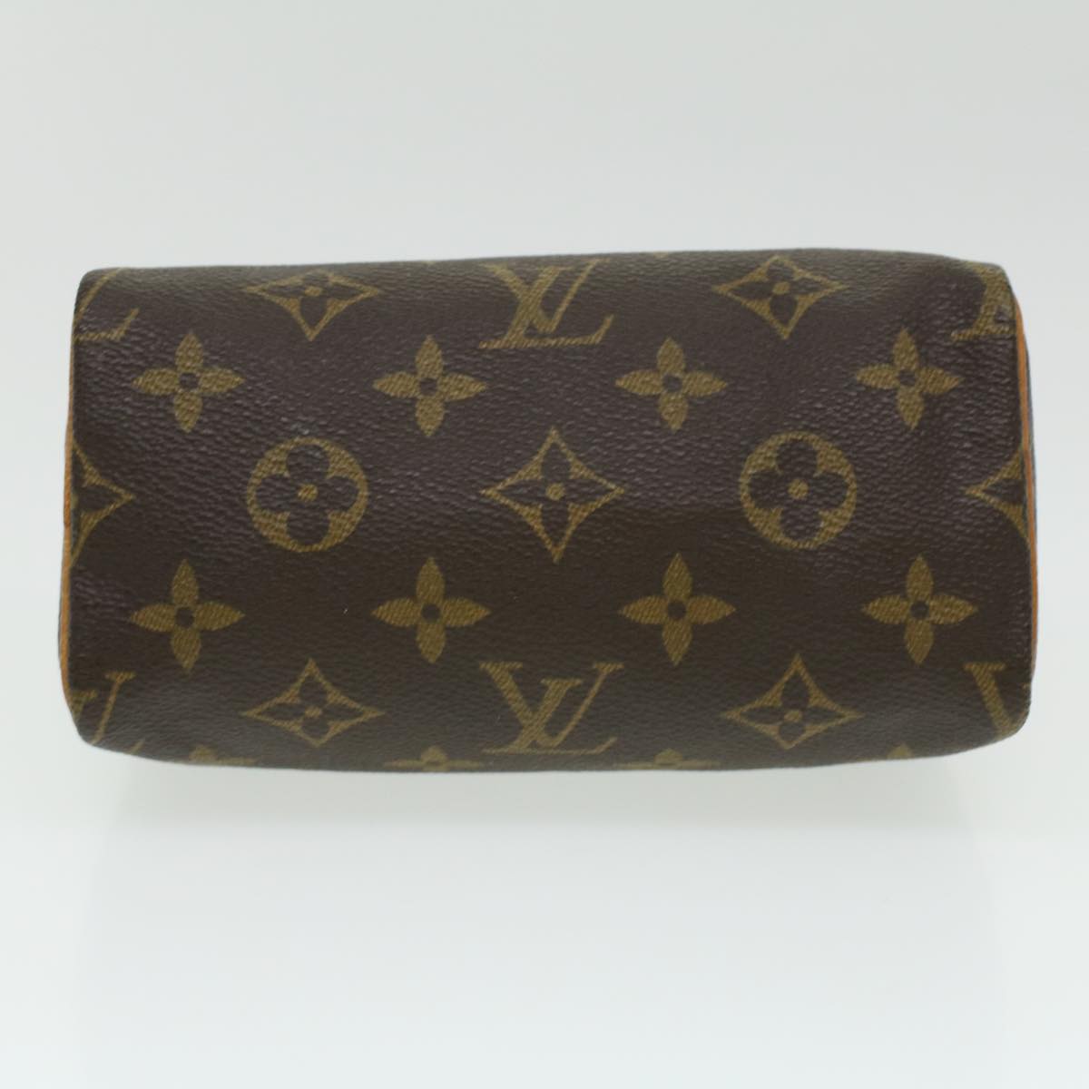 Louis Vuitton Brown Canvas Mini speedy handbag bag