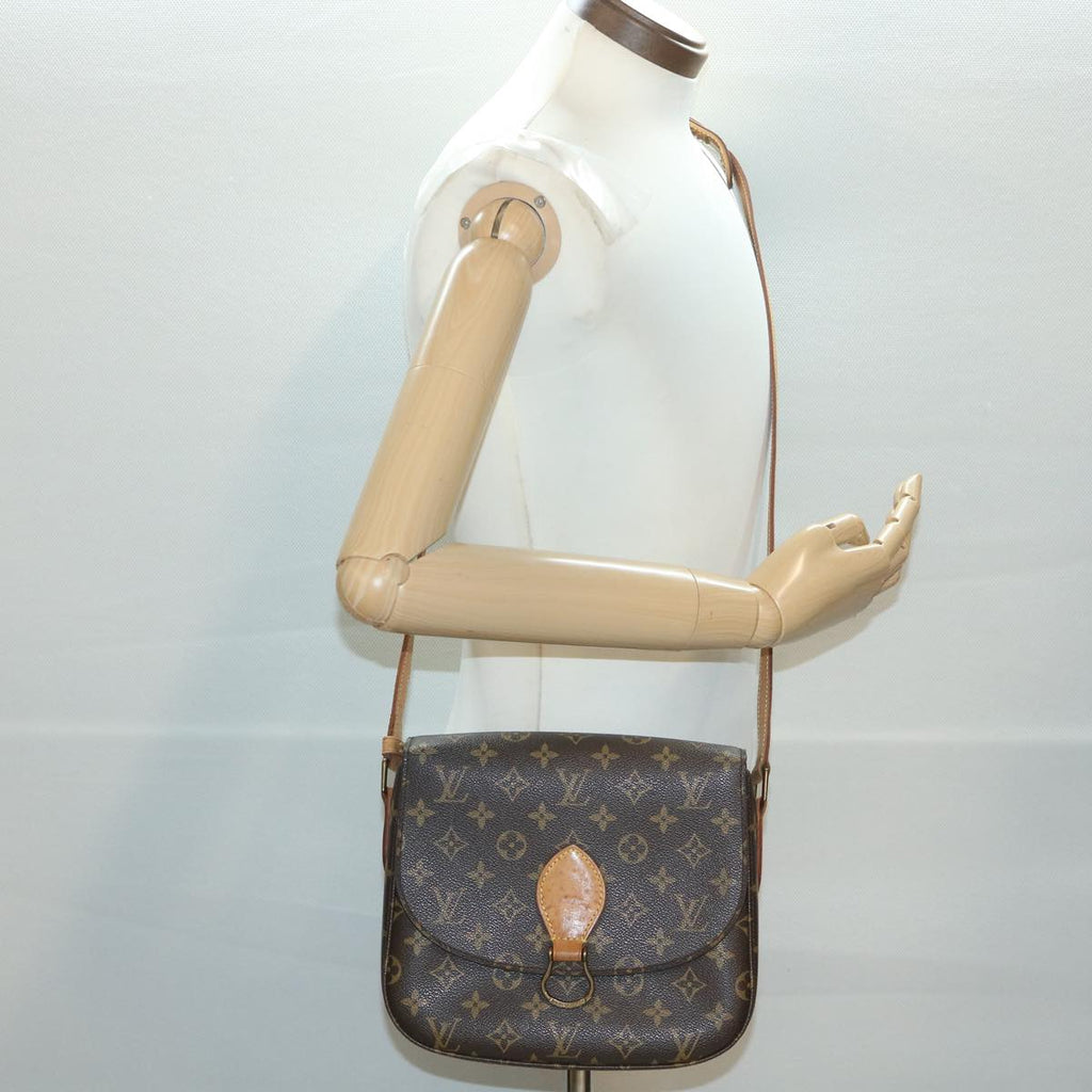 Louis Vuitton Brown Canvas Saint Cloud shoulder bag