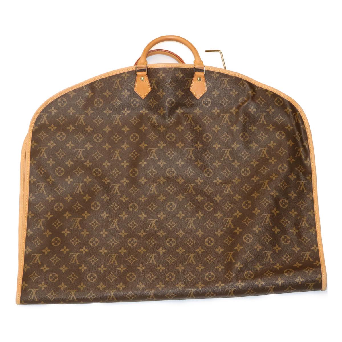 Louis Vuitton Gray Canvas Garment case travel bag