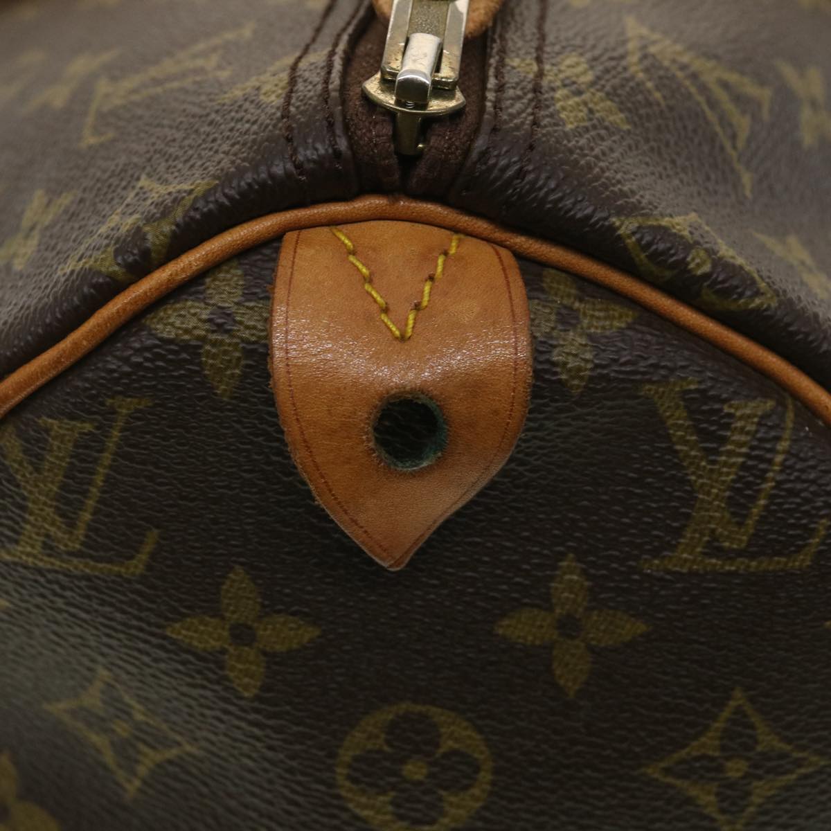 Louis Vuitton Brown Canvas Speedy 40 travel bag