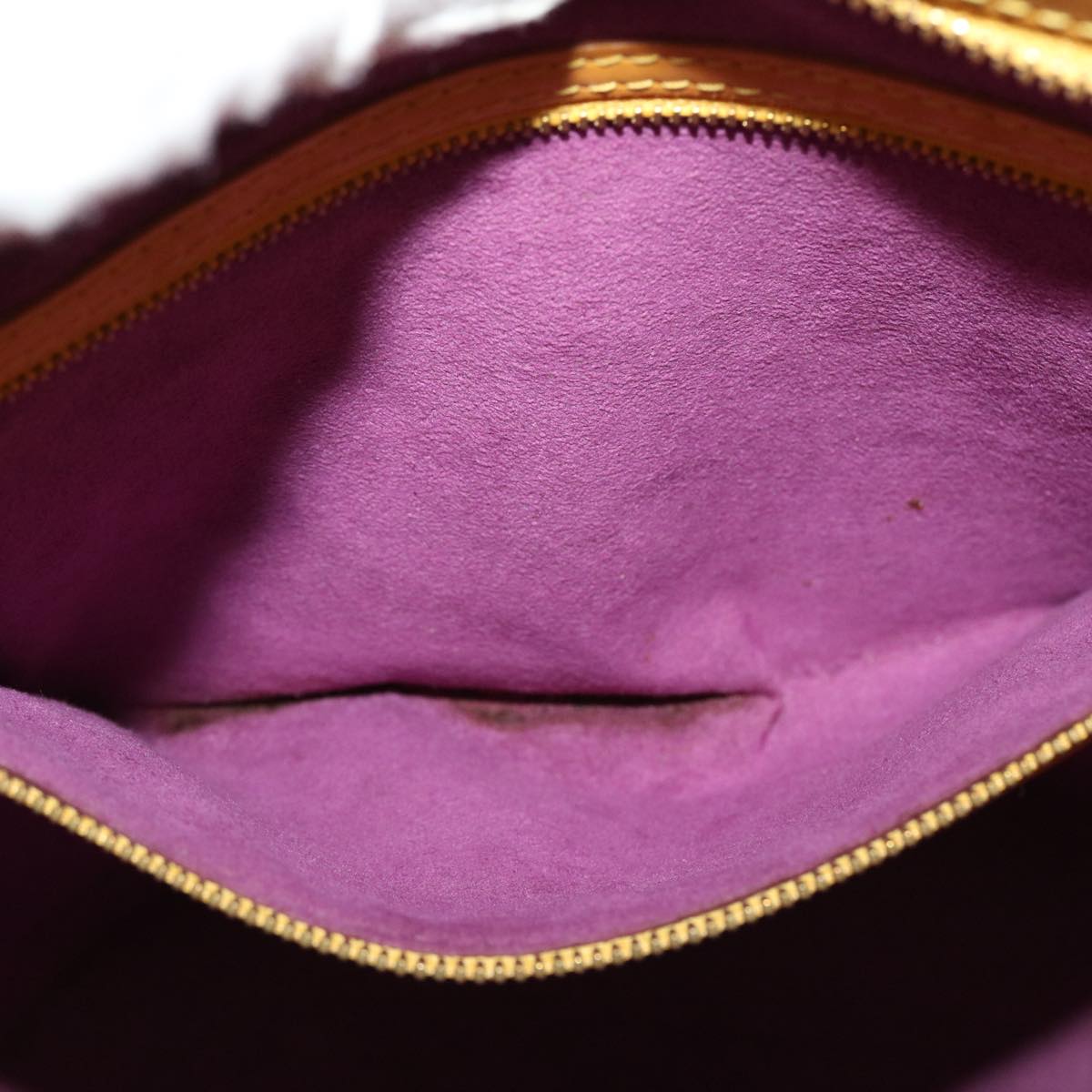 Louis Vuitton Yellow Leather Saint Jacques shoulder bag