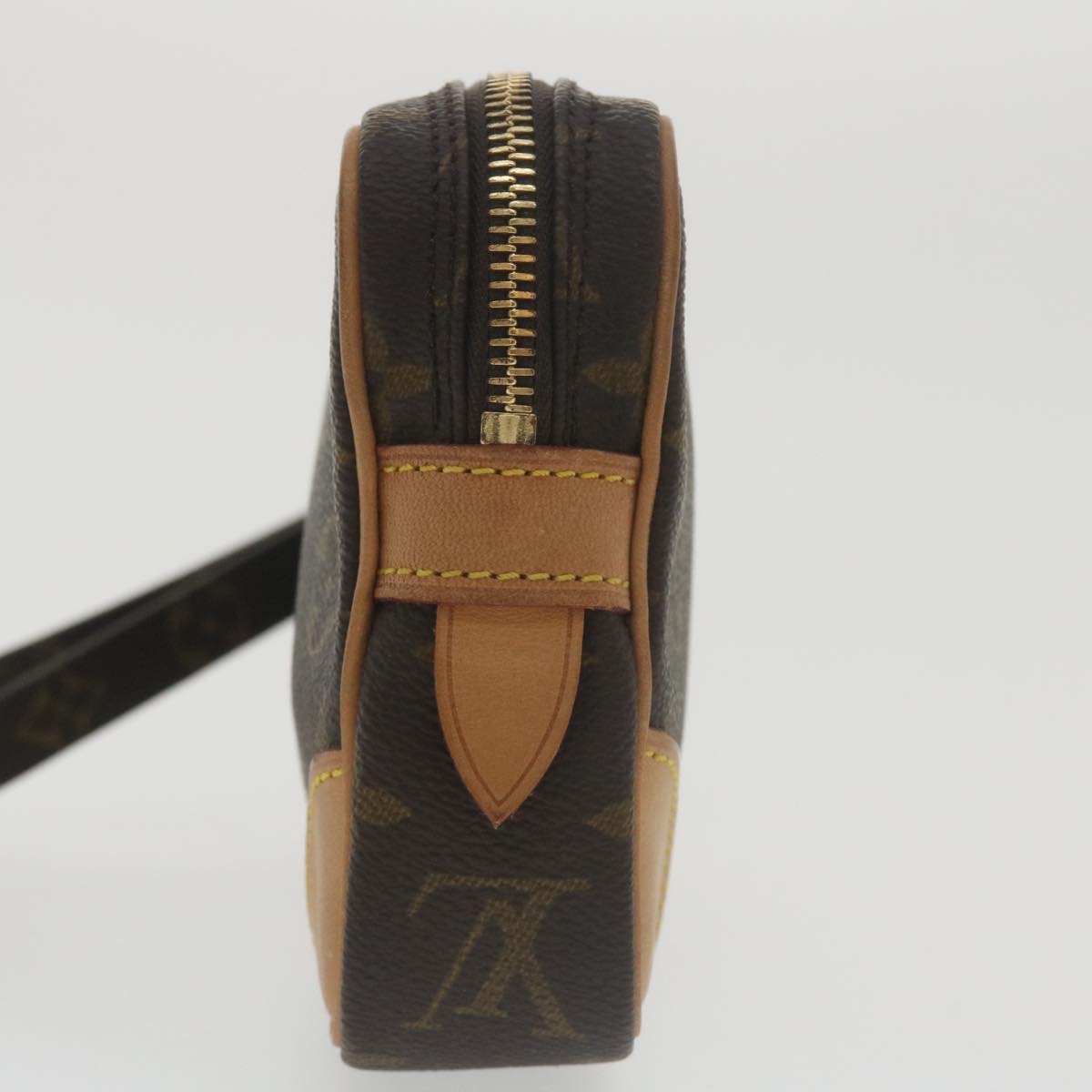 Louis Vuitton Brown Canvas Marly Dragonne clutch bag