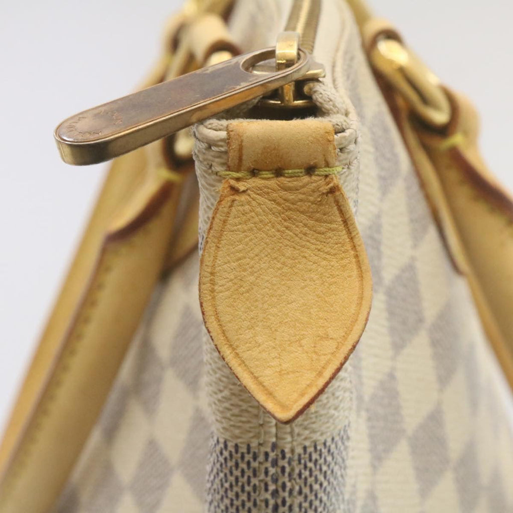 Louis Vuitton White Canvas Saleya shoulder bag