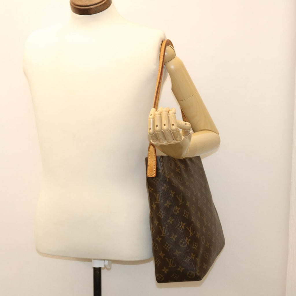 Louis Vuitton Brown Canvas Looping GM shoulder bag