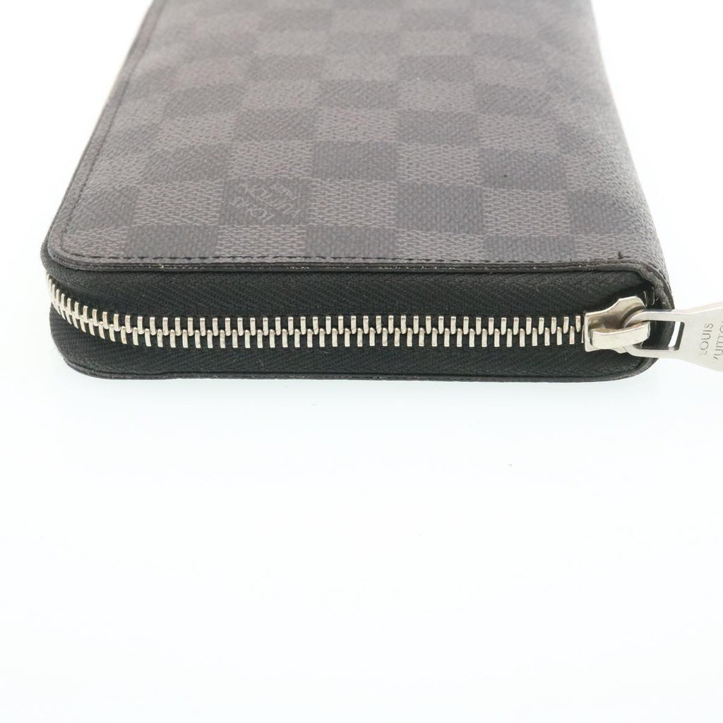 Louis Vuitton Navy Canvas Zippy Wallet Vertical wallet accessories