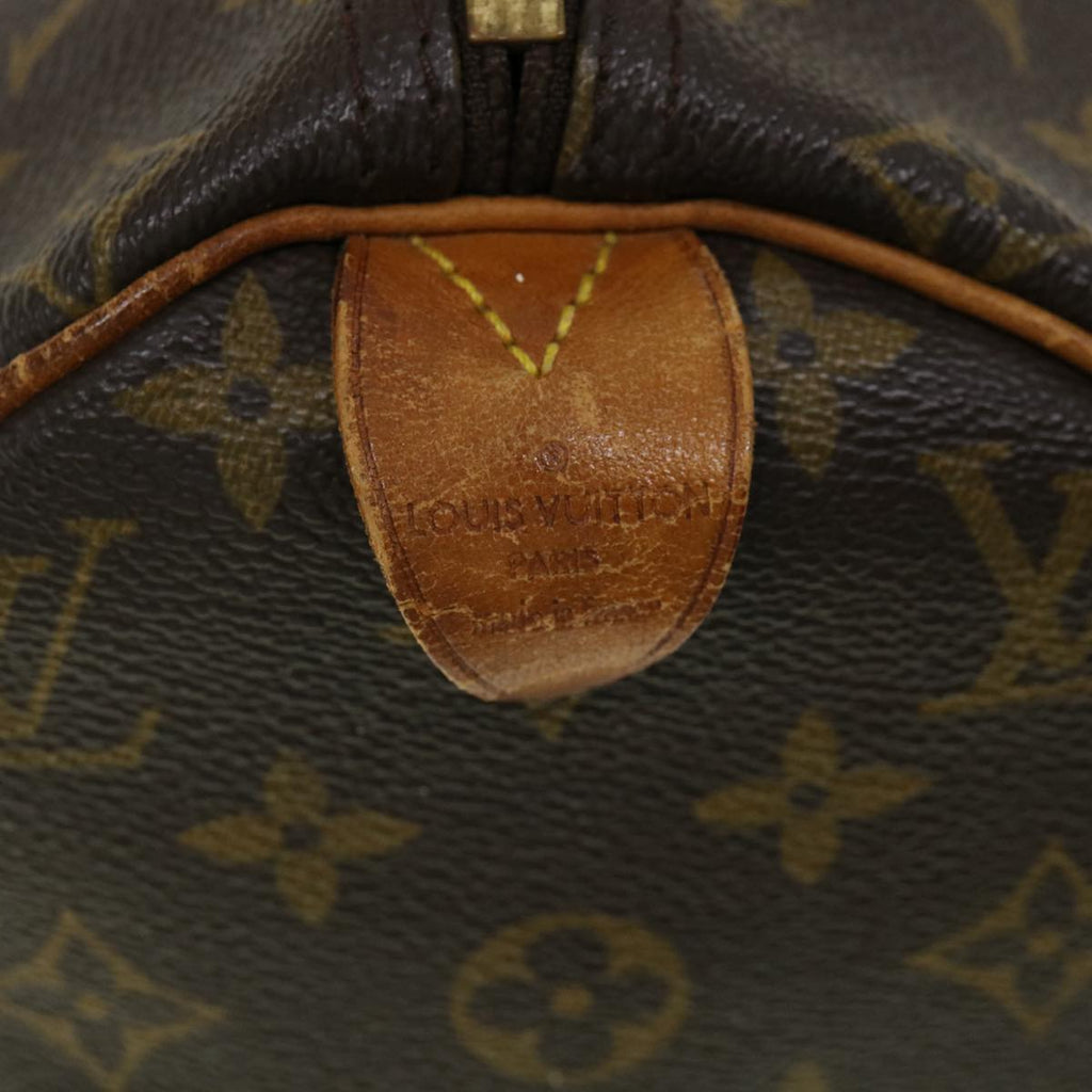Louis Vuitton Brown Canvas Speedy 40 handbag bag