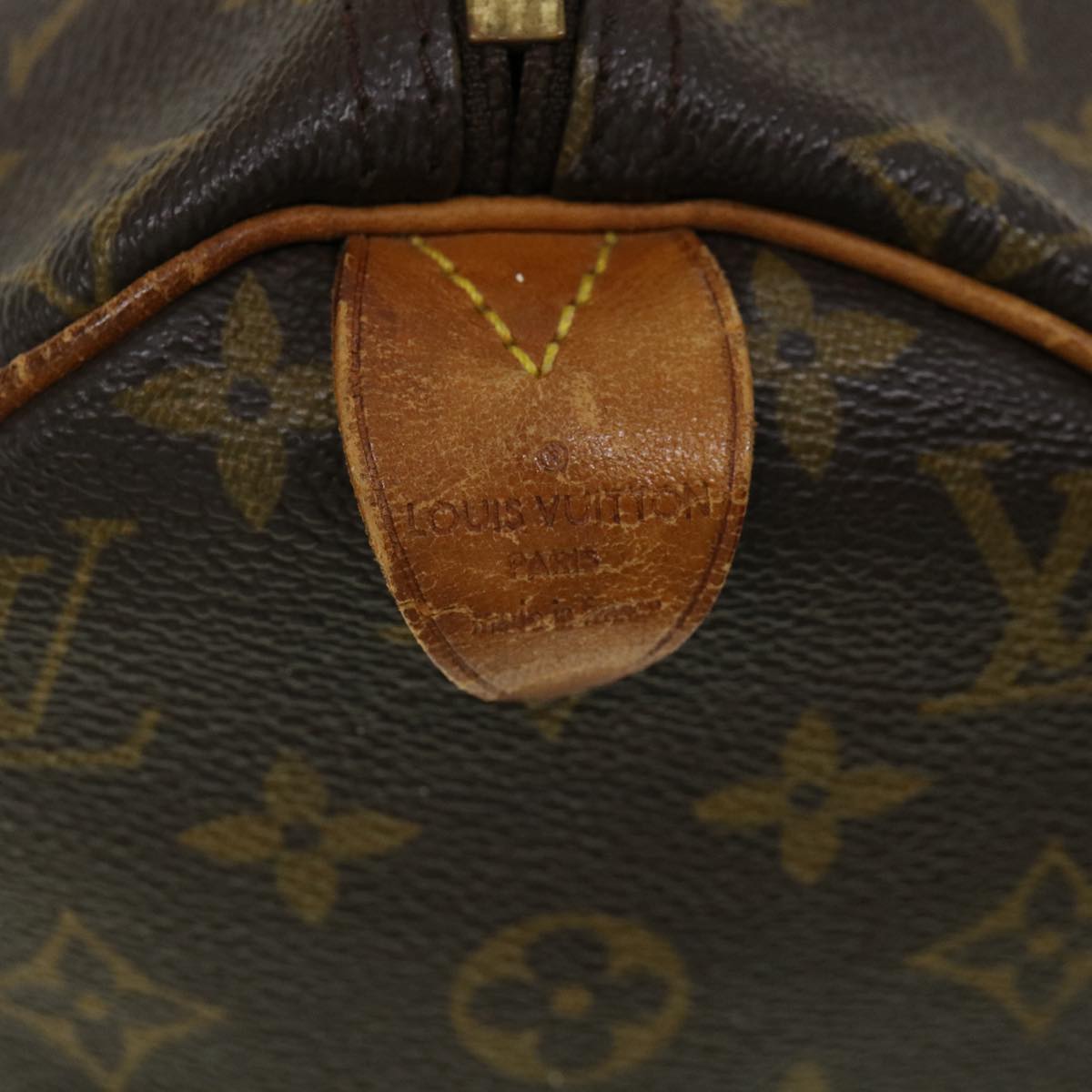 Louis Vuitton Brown Canvas Speedy 40 handbag bag