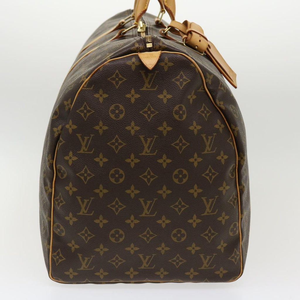 Louis Vuitton Brown Canvas Keepall 60 travel bag