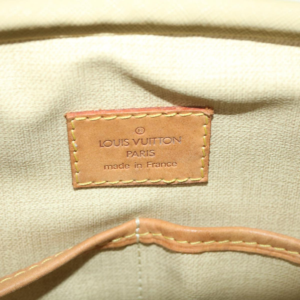 Louis Vuitton Brown Canvas Trouville handbag bag