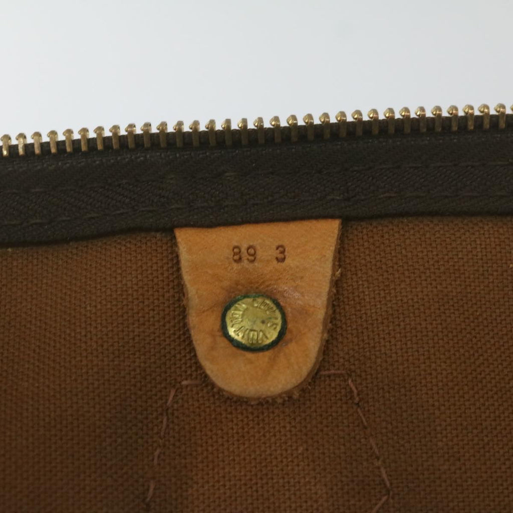 Louis Vuitton Gray Canvas Speedy 35 handbag bag
