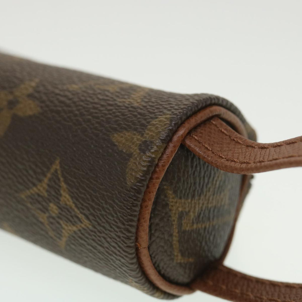 Louis Vuitton Brown Canvas  clutch bag