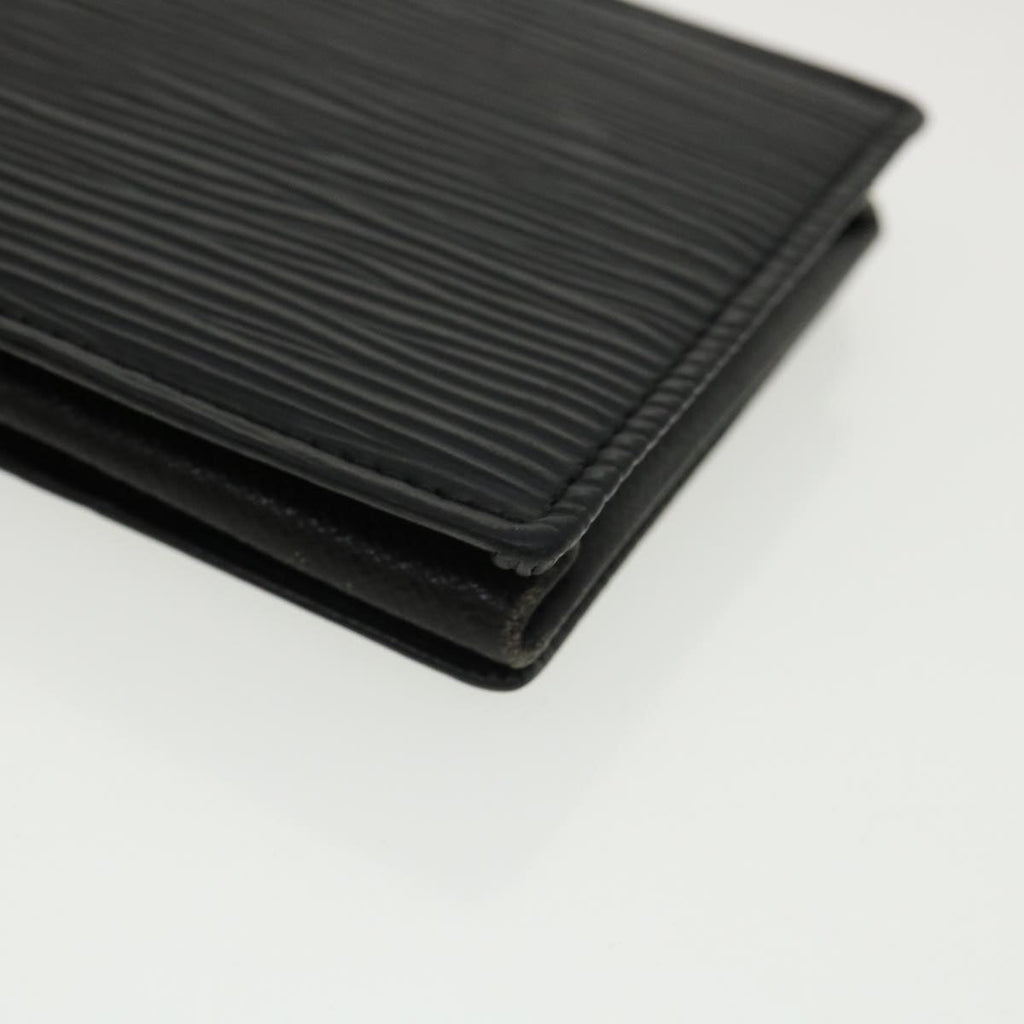 Louis Vuitton Black Leather Epi wallet wallet accessories