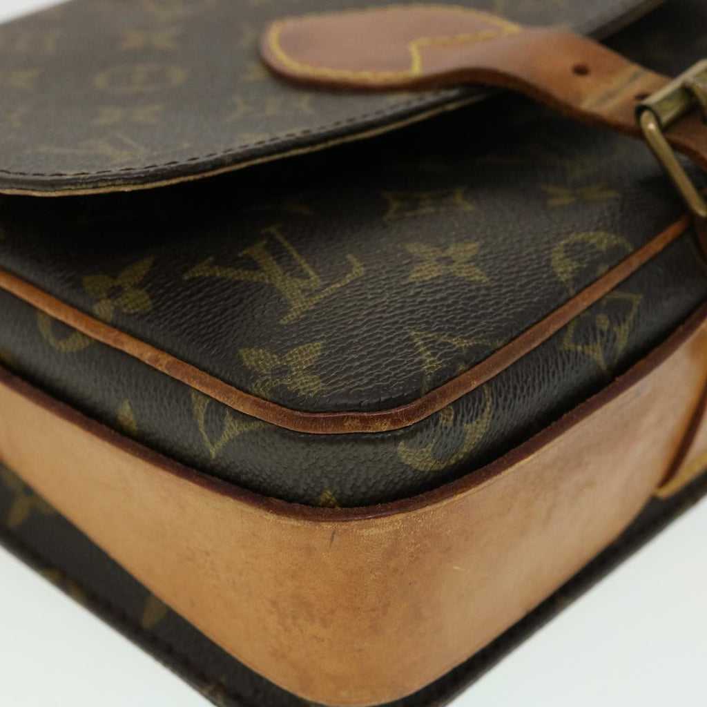 Louis Vuitton Brown Canvas Cartouchiere shoulder bag