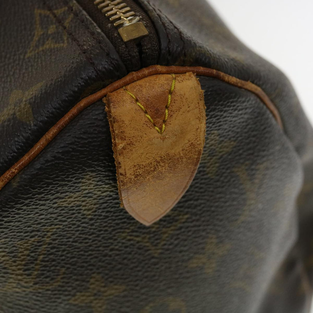 Louis Vuitton Brown Canvas Keepall 45 travel bag
