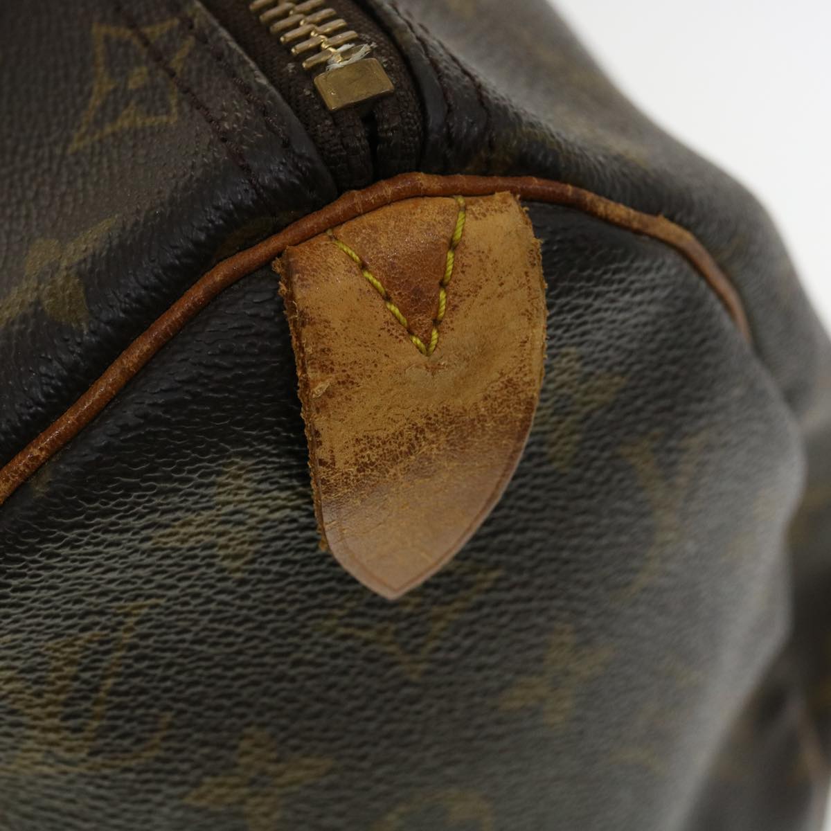 Louis Vuitton Brown Canvas Keepall 45 travel bag