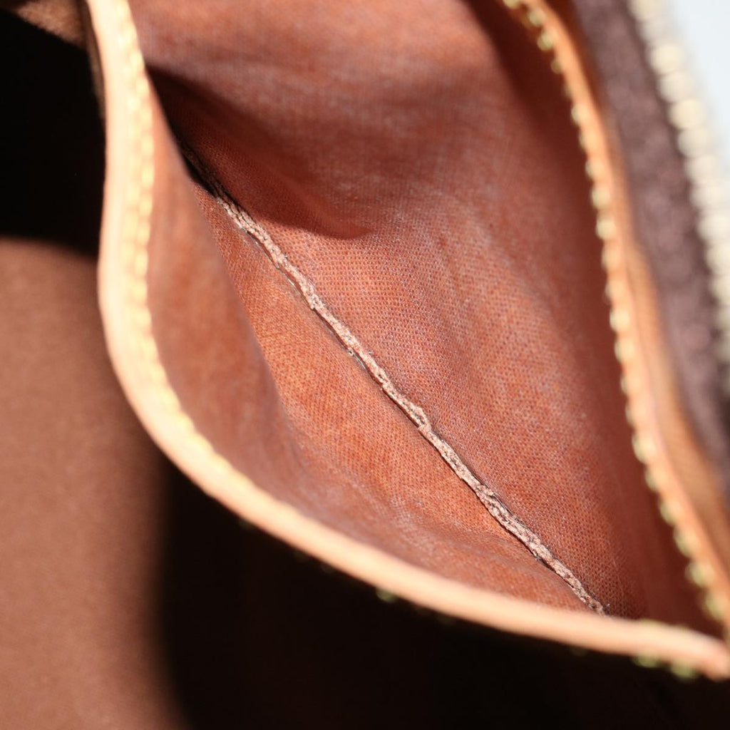 Louis Vuitton Brown Canvas Speedy 35 handbag bag