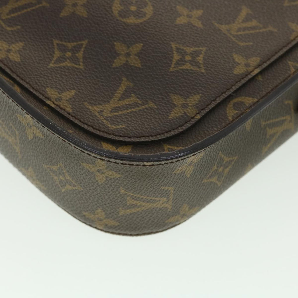 Louis Vuitton Brown Canvas Saint Cloud shoulder bag