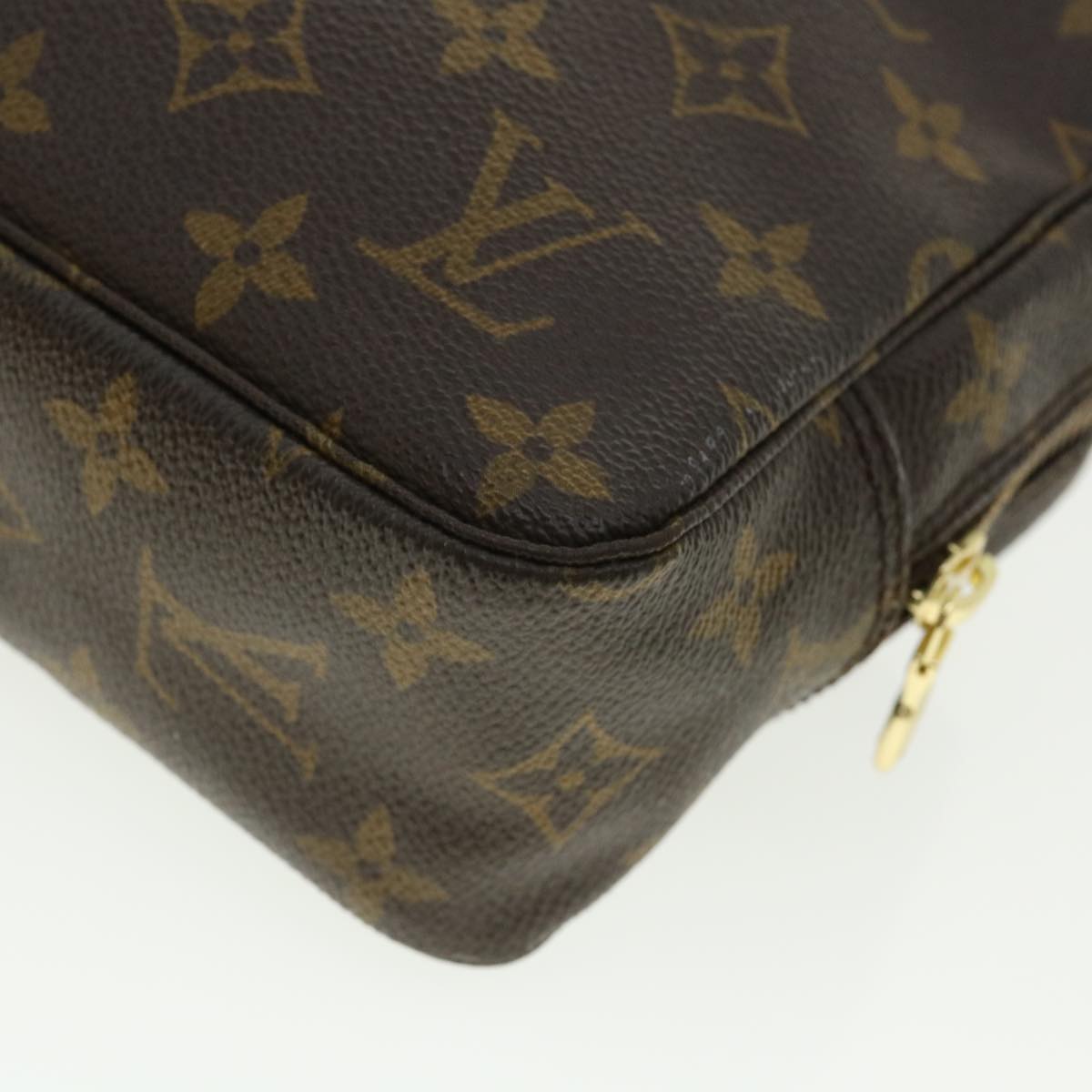 Louis Vuitton Brown Canvas Truth Toilette 23 clutch bag