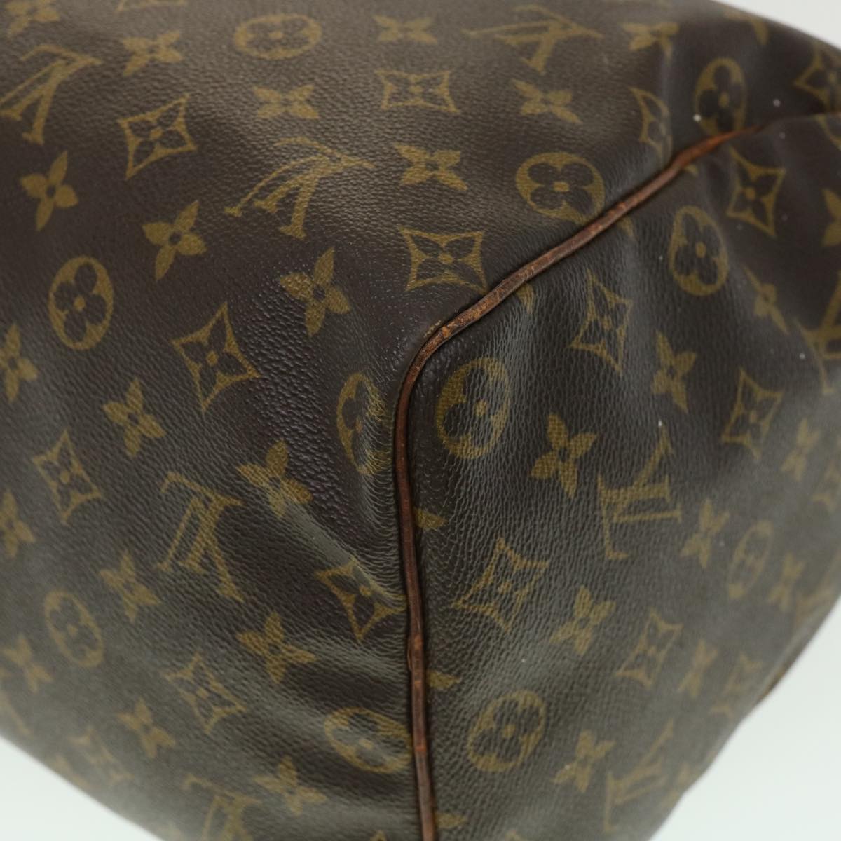 Louis Vuitton Brown Canvas Speedy 40 handbag bag
