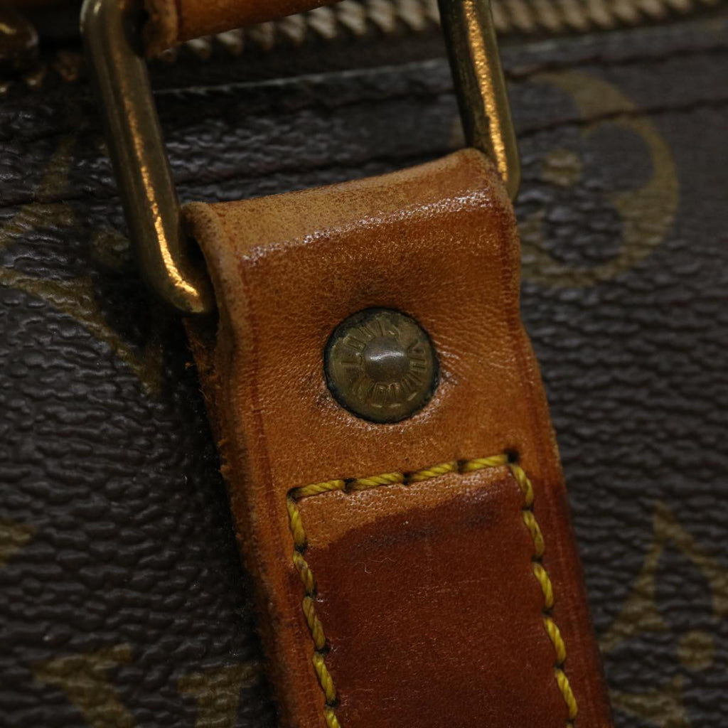 Louis Vuitton Brown Canvas Keepall 45 travel bag