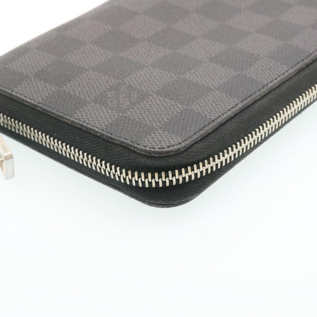 Louis Vuitton Navy Canvas Zippy Wallet Vertical wallet accessories
