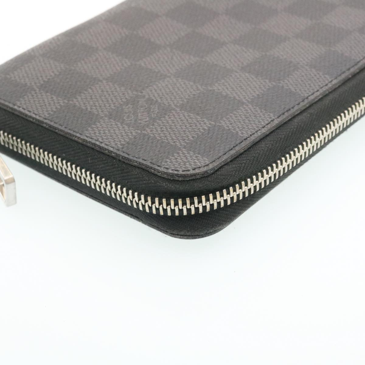 Louis Vuitton Navy Canvas Zippy Wallet Vertical wallet accessories