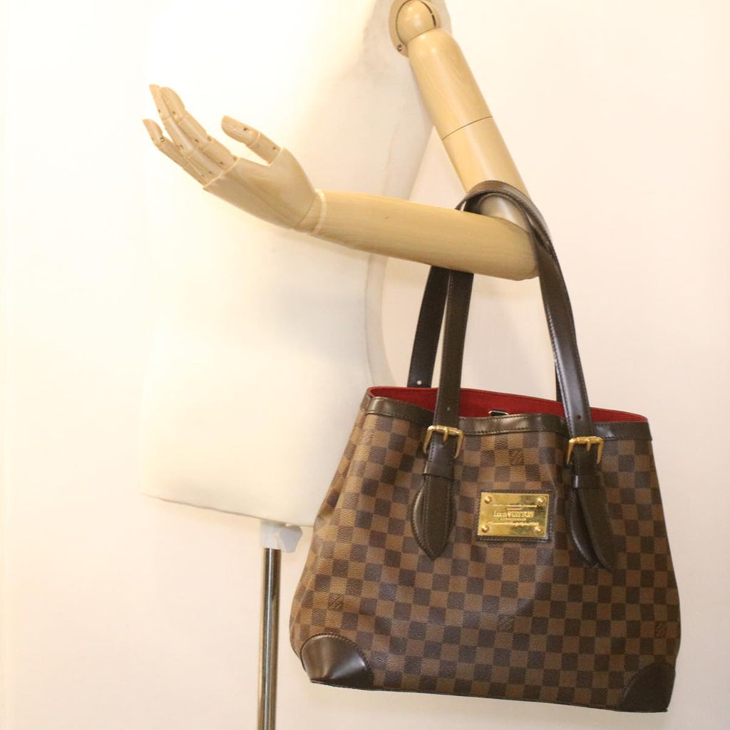 Louis Vuitton Brown Canvas Hampstead tote bag