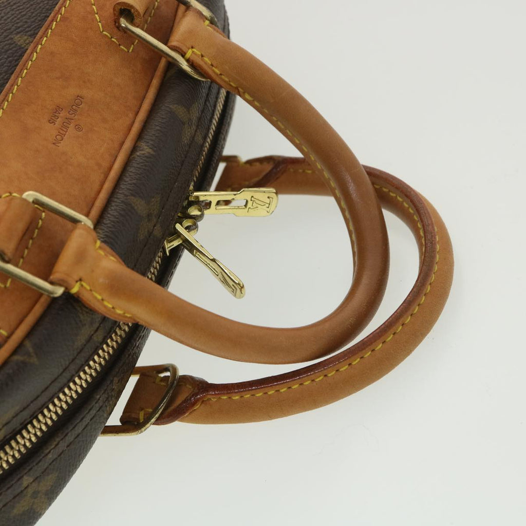 Louis Vuitton Brown Canvas Trouville handbag bag