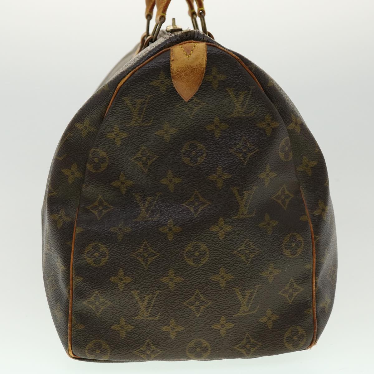Louis Vuitton Brown Canvas Keepall 45 travel bag