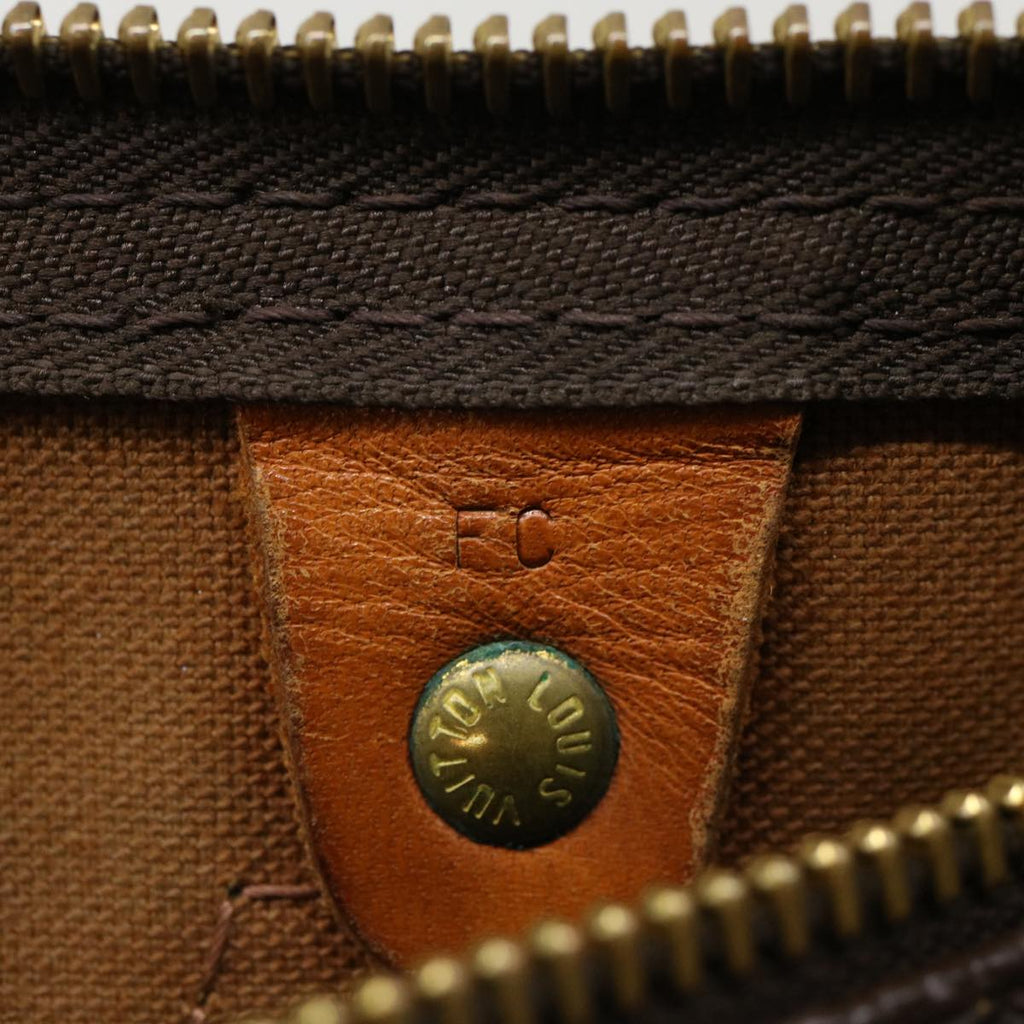 Louis Vuitton Brown Canvas Speedy 30 handbag bag
