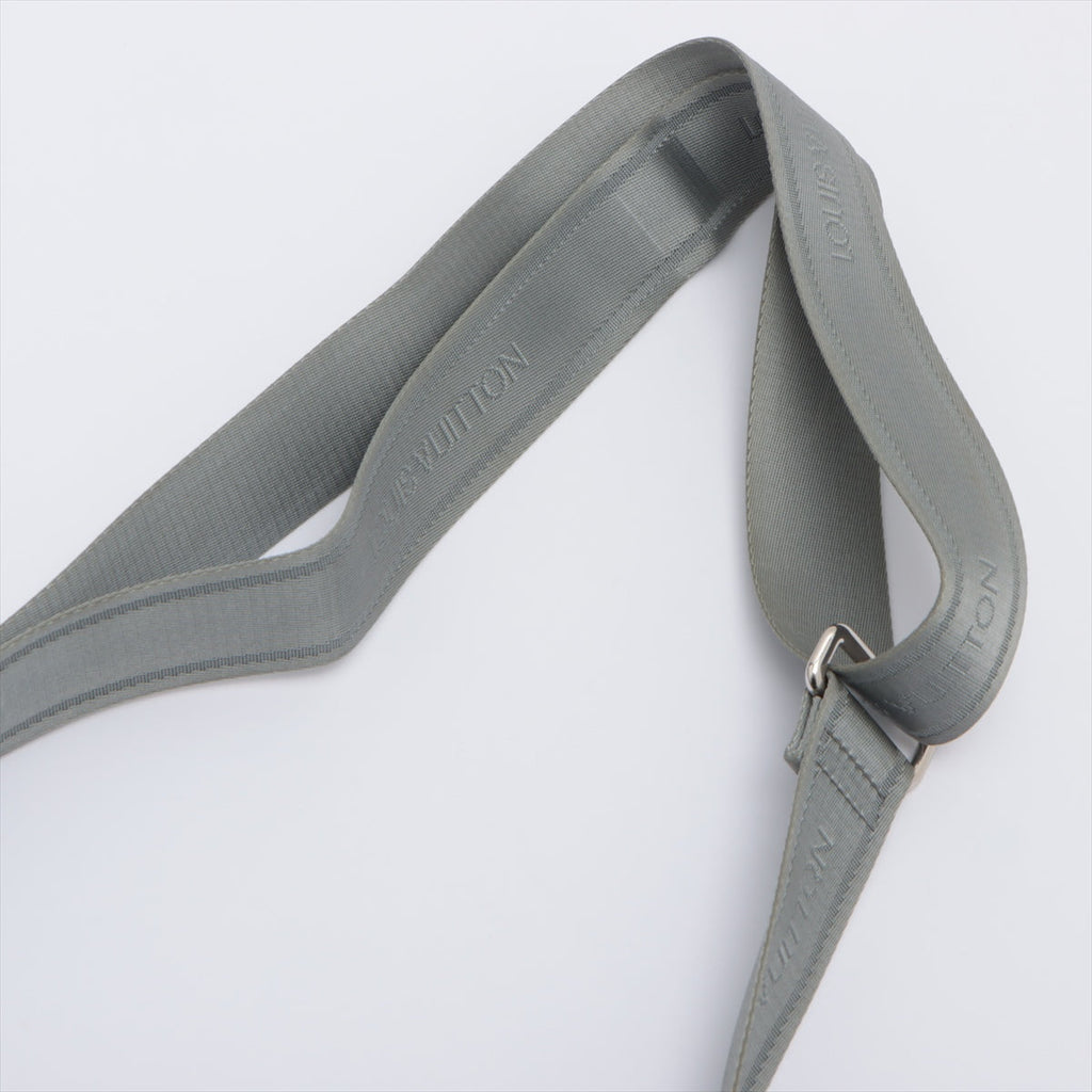 Louis Vuitton Gray Leather Roman shoulder bag