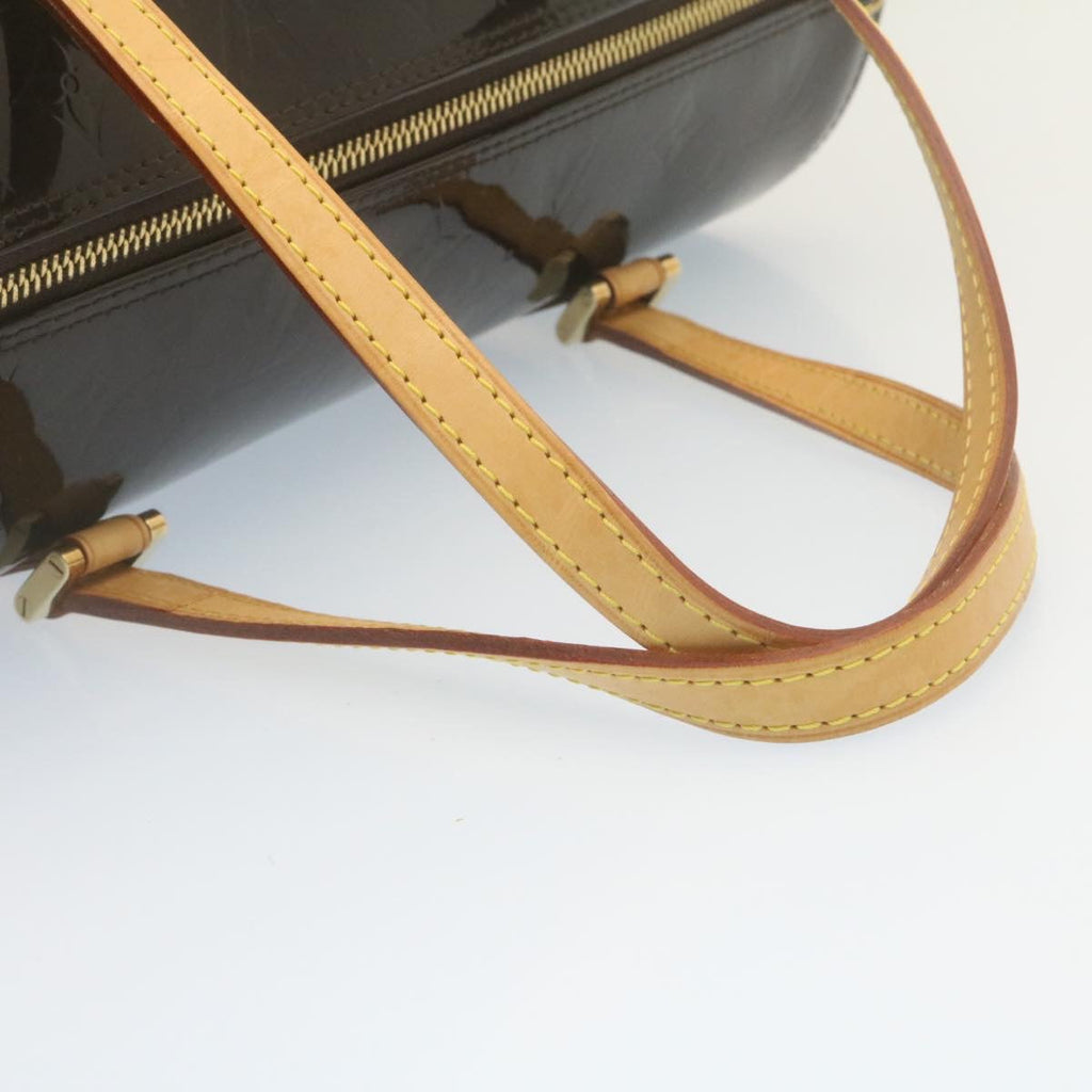 Louis Vuitton Anthracite Patent leather Bedford handbag bag