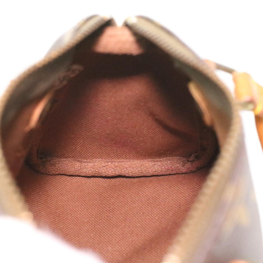 Louis Vuitton Brown Canvas Mini speedy handbag bag